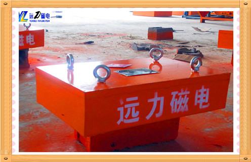 管道式粉料除鐵器，管道式粉料除鐵器價(jià)格_遠(yuǎn)力管道式粉料除鐵器價(jià)格12000高斯_可定制工作原理_安裝示意圖