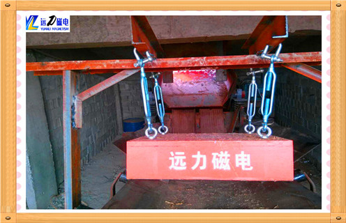 自動永磁除鐵器，河南皮帶用自動永磁除鐵器內(nèi)部磁塊安裝方法_河南皮帶用自動永磁除鐵器使用說明書原理型號價格