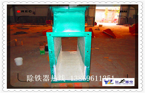 管道除鐵器，山西管道除鐵器廠家_遠(yuǎn)力山西管道除鐵器廠家應(yīng)用安裝示意圖型12000高斯_可定制工作原理 